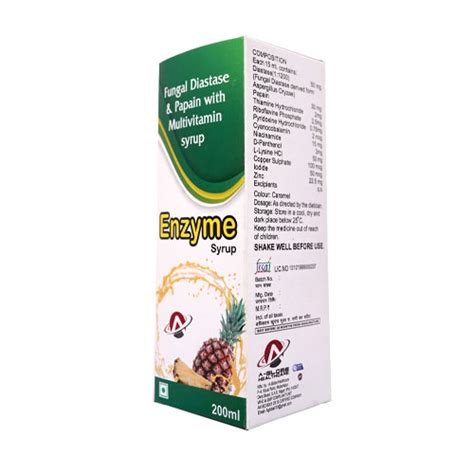 ENZYME SYRUP A-Globe Healthcare