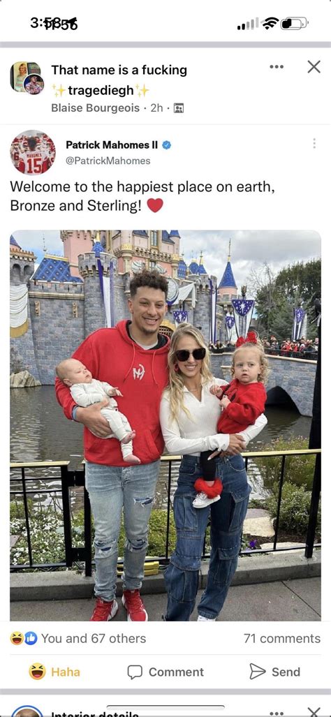 Patrick mahomes kids names . : r/NameNerdCirclejerk