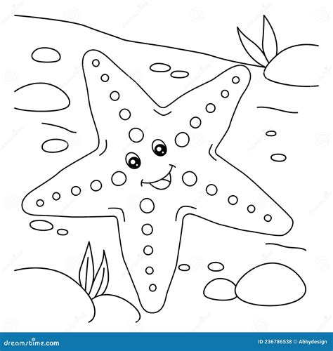 Starfish Coloring Pages