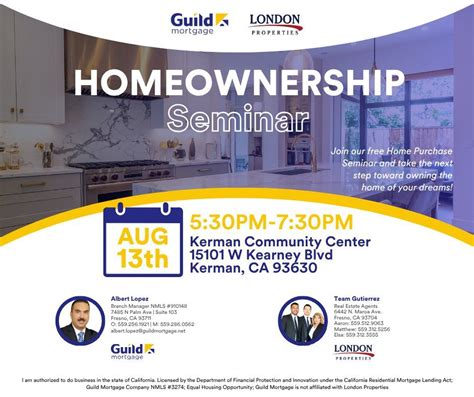 Join our free Home Purchase Seminar and take the next step toward ...