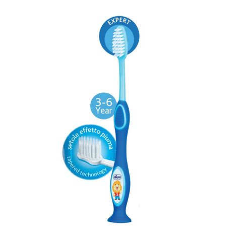 Chicco Blue Toothbrush 3 to 6 Years, 1 Count Price, Uses, Side Effects ...