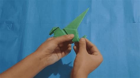 Easy Dino Origami