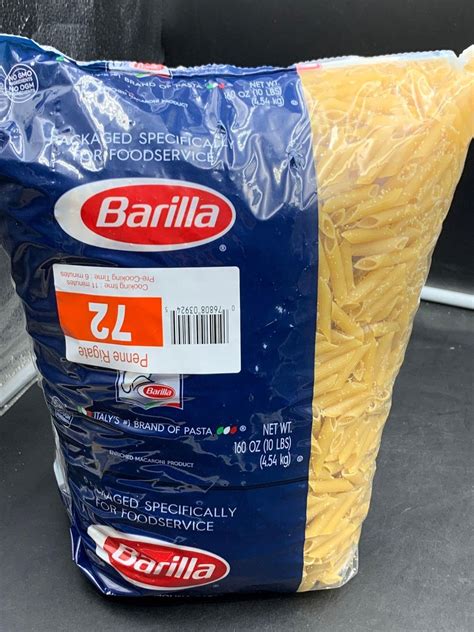 Barilla Penne Pasta (10lbs)