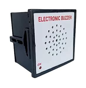 Electronic Hooter 230 VAC,Multi-Voltage Buzzer Hooter 96x96mm : Amazon ...