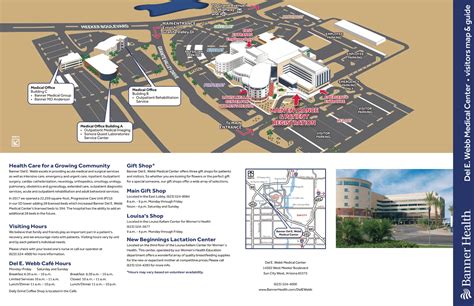Banner Del E Webb Medical Center Map (2022) - All Maps