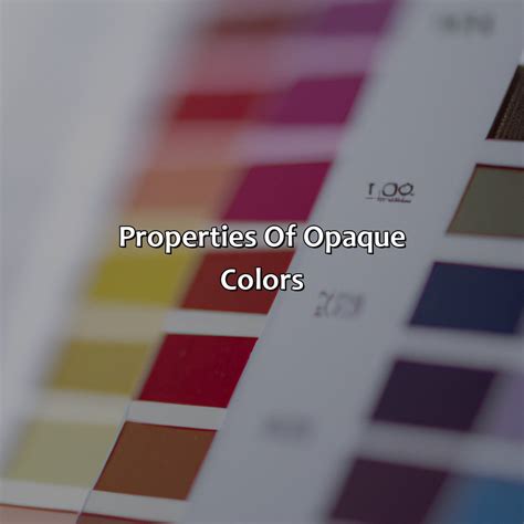 What Color Is Opaque - colorscombo.com