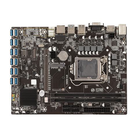 Amazon.in: Buy B250C Mining Mainboard, LGA1151 2 DDR4 DIMM 4 SATA3.0 12 ...