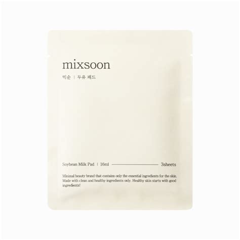 mixsoon Soybean Milk Pad | Care for on the go | juui.de
