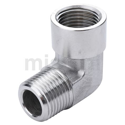 E-SUTELH15A-304 | Stainless Steel Screw-In Joints, Equal Dia., Male ...