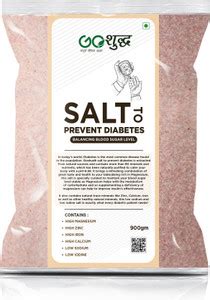 Goshudh Salt/Namak to Prevent Diabetes| 900 GM|Low Sodium & Low Iodine ...