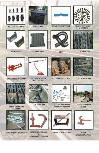 Railway Fittings - Railway Track Crossing Points Manufacturer from Howrah