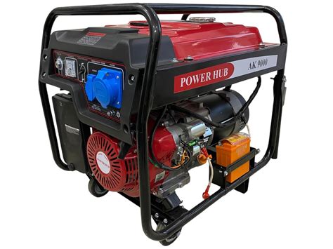 POWER HUB AK9000-7000 Watts OR 7KW Powered Self Start Generator With ...