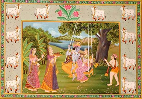 Exotic India Radha Krishna Swing : Amazon.in: Home & Kitchen
