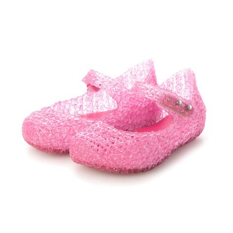 メリッサ melissa MINI MELISSA CAMPANA PAPEL BB （GLITTER PINK） -waja bazar ...
