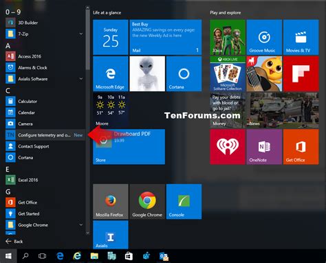 Image result for How to Remove Start Menu Programs Windows 1.0