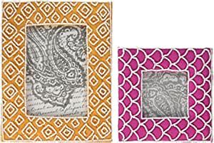 Buy IMAX 70814-2 Kamie Beaded Frames, Set of 2 Online at Low Prices in ...