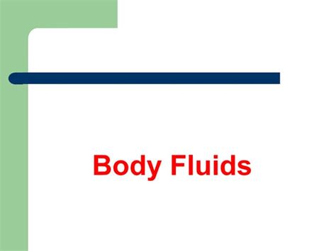 Image result for Classification Body Fluids