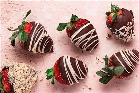 UBS IN PERSON Cooking Class: Valentines Chocolate Strawberries ...