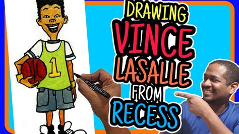 Easy Drawing of Vince Lasalle From Recess - YouTube