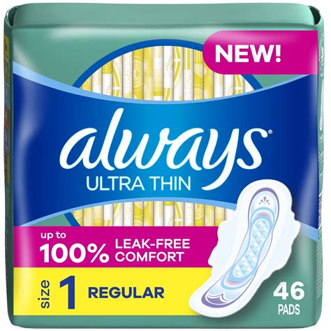 Ultra Thin Pads in Period Care - Walmart.com