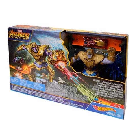 Buy Hot Wheels Marvel Avengers Vs Thanos Showdown Play Set, Multi Color ...