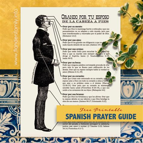 Mailbag: Spanish Prayer Guide - Flanders Family Home Life