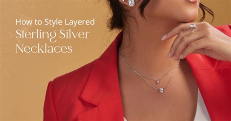 How to Style Layered Sterling Silver Necklaces | Silky Silver