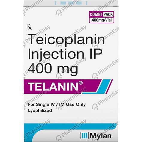 Telanin 400 MG Powder For Injection (1): Uses, Side Effects, Price ...