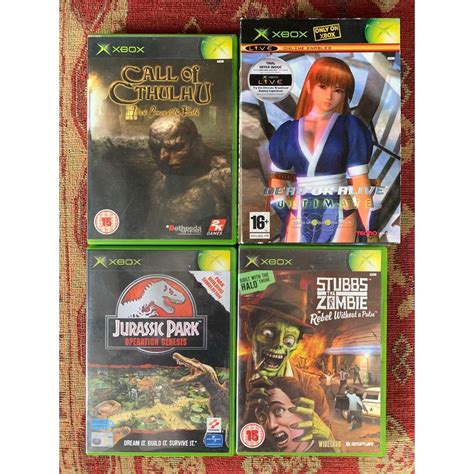 Original Xbox games ( 4 of the rarest ) | in Ipswich, Suffolk | Gumtree