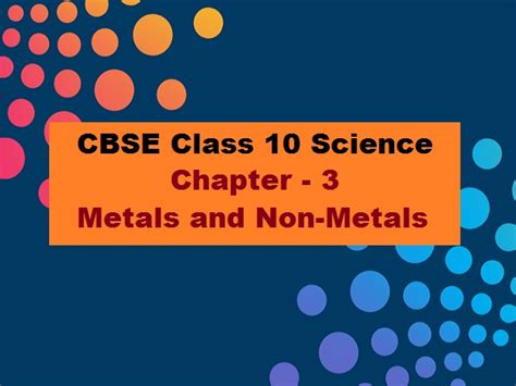 CBSE Class 10 Science Board Exam 2021 - Download Important Extra ...