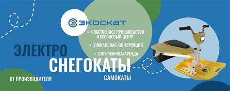 Электроснегокаты | Электросамокаты | "ЭкоСкат" | "ЭкоСкат" - это лучшая ...