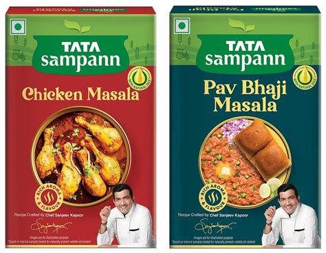 Tata Sampann Chicken Masala With Natural Oils, Crafted By Chef Sanjeev ...
