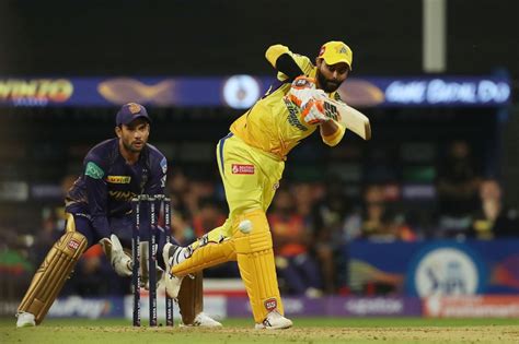 MS Dhoni struggled to get going against Kolkata Knight Riders ...