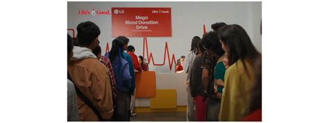 LIFE’S GOOD WHEN LIFE’S SHARED: LG INDIA EXPANDS BLOOD DONATION ...