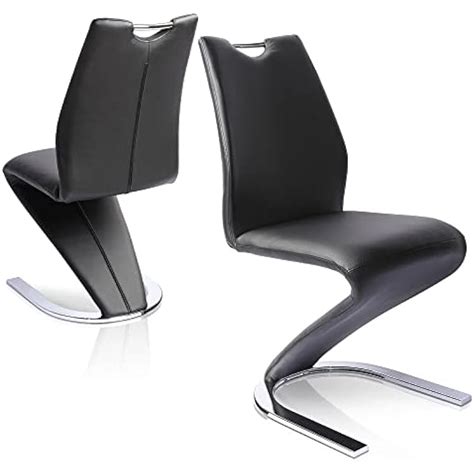 HIPIHOM Modern Black Mermaid Dining Chairs Set of 4 with India | Ubuy