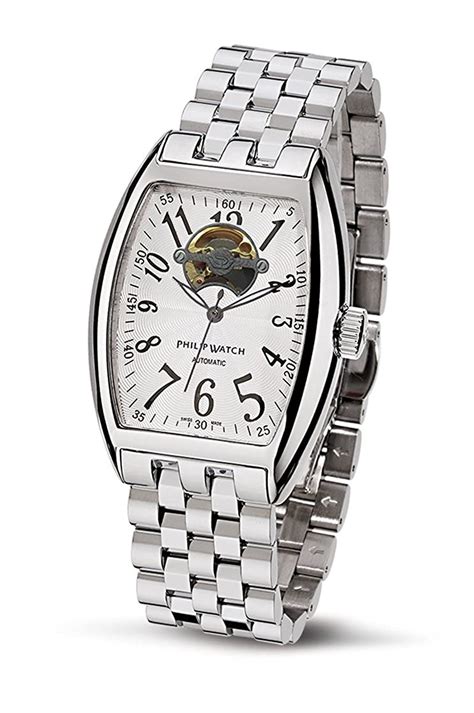 Buy Philip Watch Men's R8223185015 Panama Swiss-Automatic White Dial ...