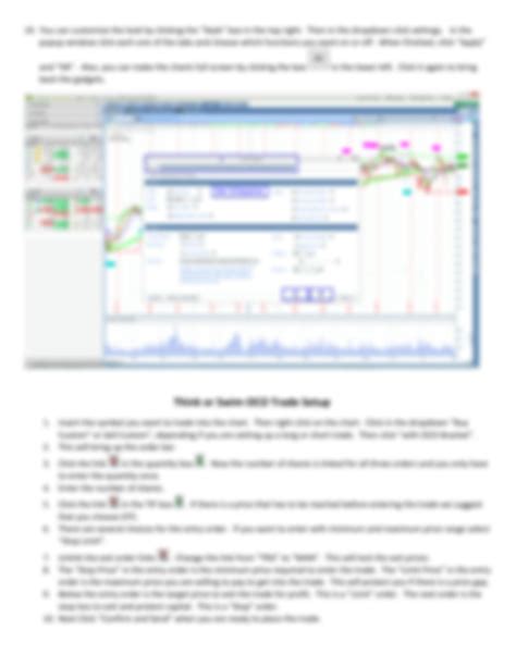 Image result for Think or Swim Options Tutorial