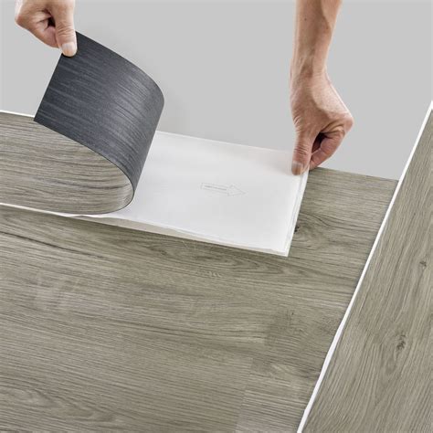 Self-adhesive Vinly Laminate floor Planks – Oak Light Matte ( Pack of 7 ...