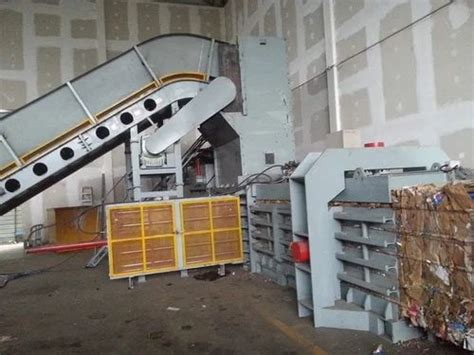 Horizontal Paper Baling Machine - Horizontal Paper Baling Press Machine ...