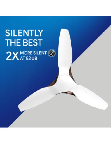 Crompton Silentpro Enso 3 Blade Noiseless Ceiling Fan Activbldc Techn