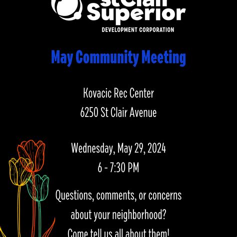 Community Meeting – St. Clair Superior