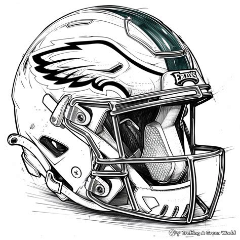 Philadelphia Eagles Coloring Pages - Free & Printable!