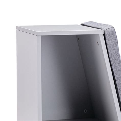 Maocao Hoom Gray 6 -Compartment Kids book rack ( 11.75-in W x 23.5-in H ...
