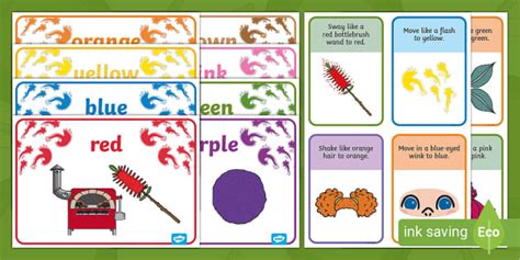 Green for Naveen - Colour Movement Game (teacher made)