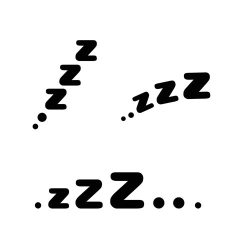 Sleeping zzz z-z-z 19507725 Vector Art at Vecteezy