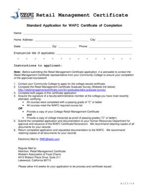 Fillable Online cms cerritos Certificate Completion Form - Cerritos ...