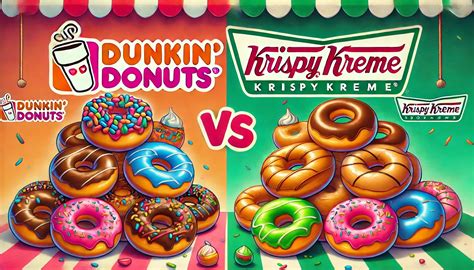 Dunkin' Vs Krispy Kreme: Which Donut Chain Reigns Supreme for Sweet ...