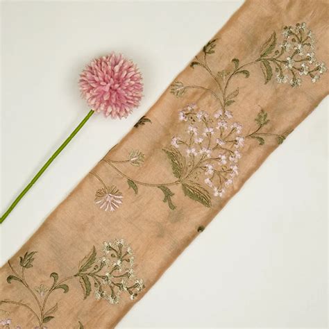 Silk Chanderi Emroidery Manufacturer from New Delhi