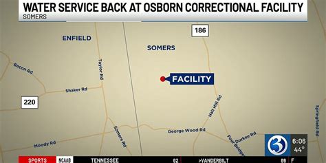 Water service restored at Osborn Correctional Institution following ...