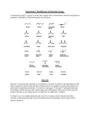 Image result for Functional Group Experiment Class 12